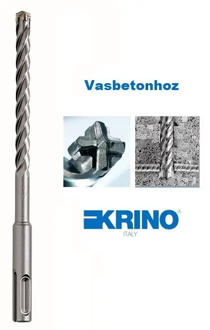 Fúrószár SDS Plus betonfúró VASBETONHOZ 10X110/50 mm Nézd meg most