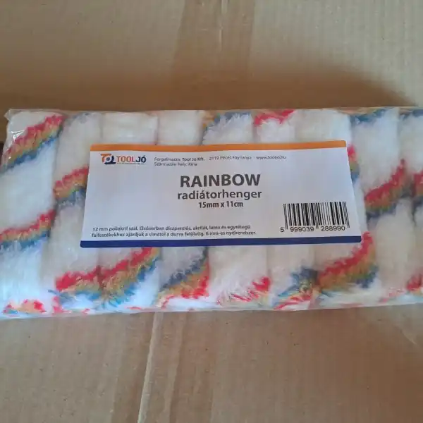 Teddy henger 11 cm rainbow Bestseller