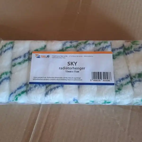 Biztonságos fizetés Teddy henger 11 cm zöld-kék