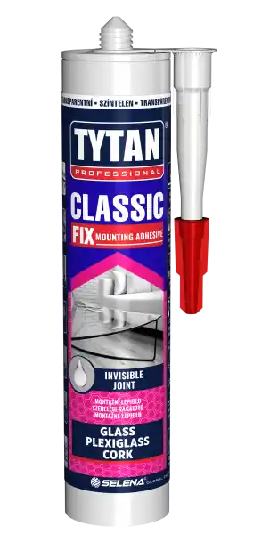 Biztonságos fizetés Tytan Prof. Szerelési rag.Classic fix szintelen 290 ml