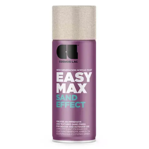 Cosmos Lac Spray Easy Max Sand Effect bézs N940 fújható festék spray 400ml Végkiárusítás