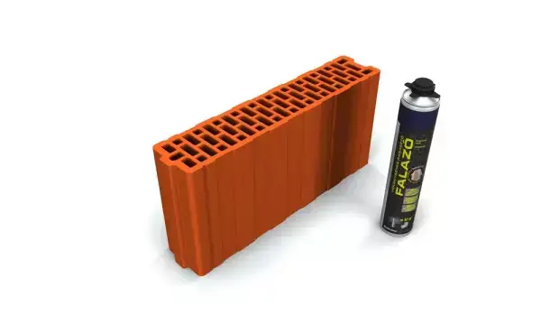 Outlet Tégla BakonyTherm 10 NF Csiszolt válaszfal 120db/ ragasztóhabbal