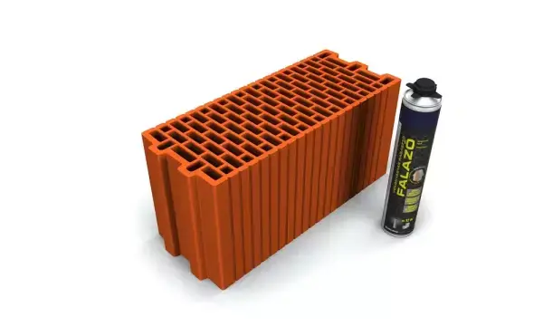 Outlet Tégla BakonyTherm 20 NF Csiszolt válaszfal 60db/ ragasztóhabbal