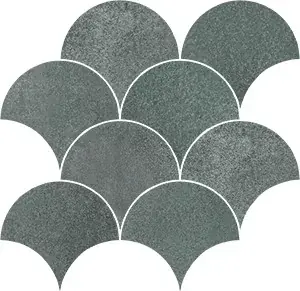 Prémium Arcana Cliff Positano Mosaic Jade 30X30