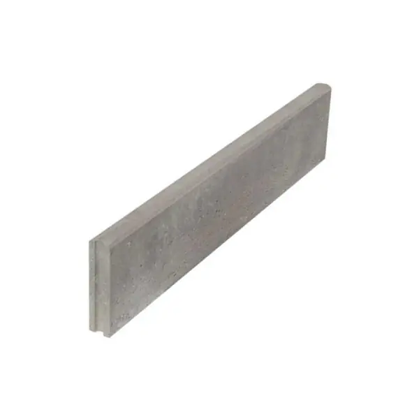 Beton kerti szegély 100x25x5 szürke Leier Csak ma