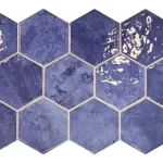 Újdonság Realonda Hex Zellige Azure 26,5X51 I.o