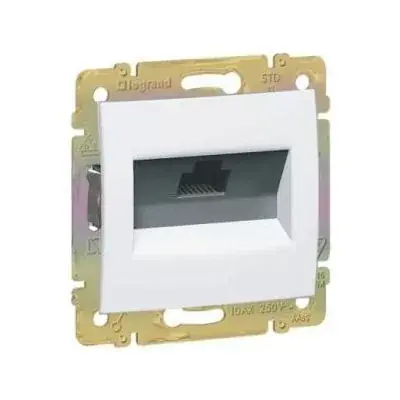 VALENA TEL.1xRJ45 CAT6 STP FEHÉR Kedvezmény
