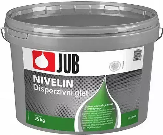 JUB Nivelin diszperziós glett 25 kg. Exkluzív ajánlat