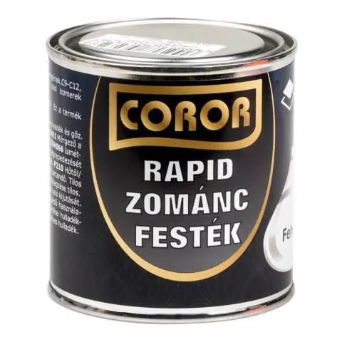 Biztonságos fizetés Coror rapid korróziógátló alapozó + selyemfényű zománcfesték fehér 0,75l