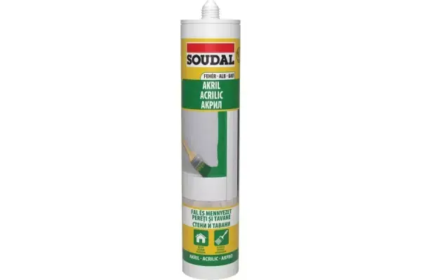 Soudal Akril festhető tömítő 310ml Legjobb ár