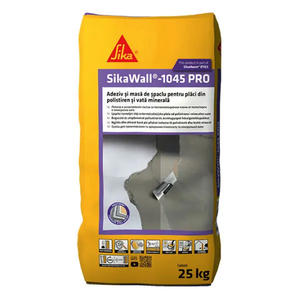 Sika SikaWall-1045 Pro Export EPS ragasztó 25kg/zsák 48zs/ Exkluzív ajánlat