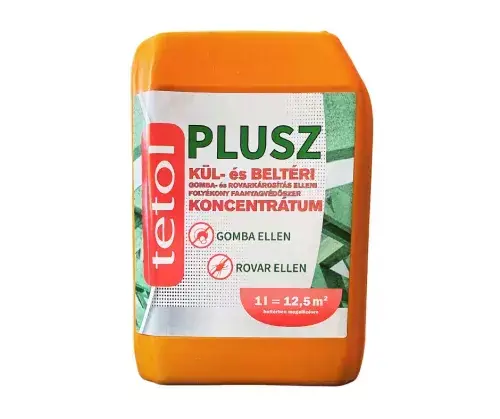 Tetol Plusz oldat színtelen 1l Azonnali szállítás