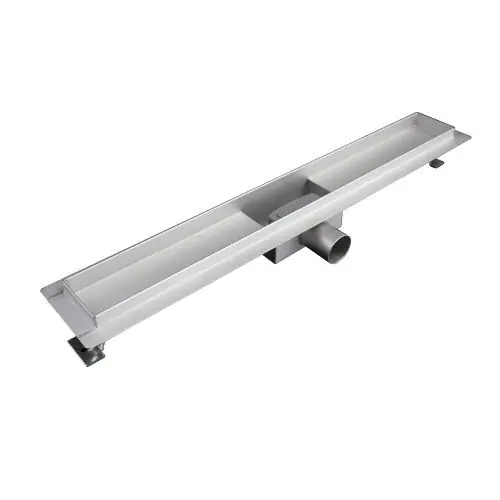 Legnépszerűbb Burkolható zuhanyfolyóka, 80 cm, króm - Sanotechnik