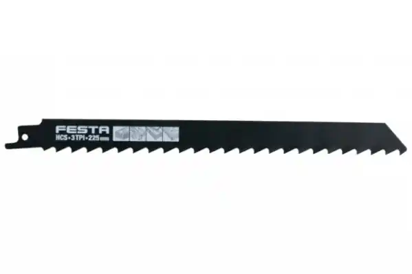 Orrfűrészlap fához 3db 225x19x1,3mm HCS elektr. orrfűrész Legnépszerűbb