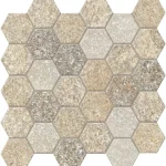 Unicom Starker Arenite Mosaico Esagono Multi 25X26 Legkelendőbb