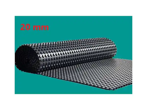 Felületszivárgó Perforált drénlemez 20 mm - 1000 g/m2 - 2 x 20 m Kedvezmény