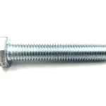 Csavar metrikus M6x80mm horganyzott tövigmenetes Vásárlói kedvenc