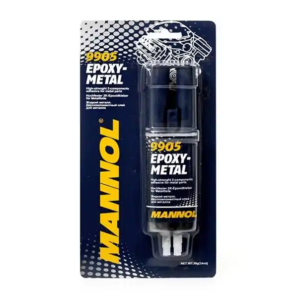 Fémragasztó Epoxy-Metal 30 g Mannol Azonnali szállítás