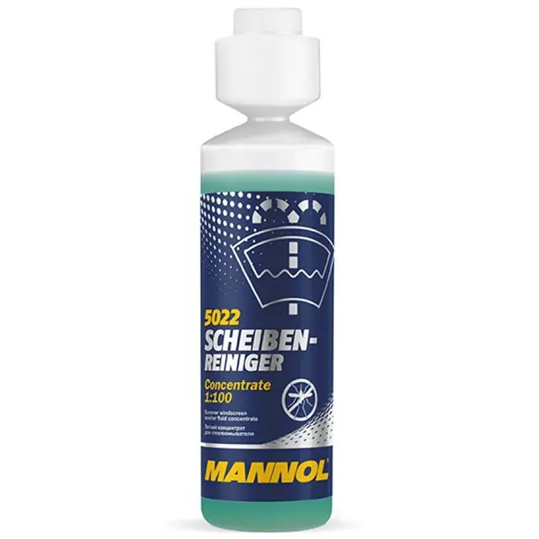 Szélvédőmosó koncentrátum 1 100 nyári 250 ml Mannol Korlátozott ajánlat