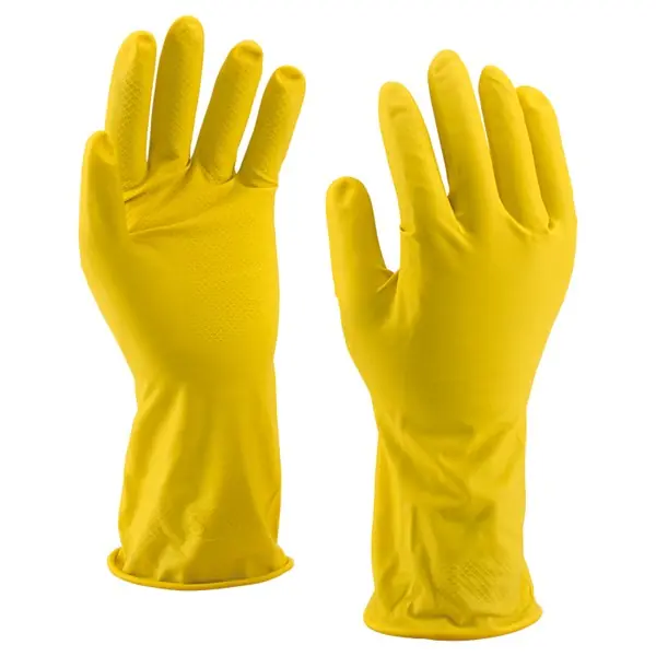 Biztonságos fizetés Gumikesztyű háztartási latex 0,4mm (S-es)