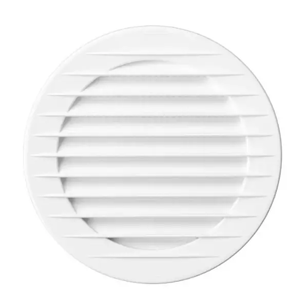 Szellőzőrács kerek d=125mm műanyag fehér Kihagyhatatlan ajánlat