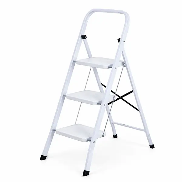 Korlátozott ajánlat Háztartási létra 3 fokos (acél)