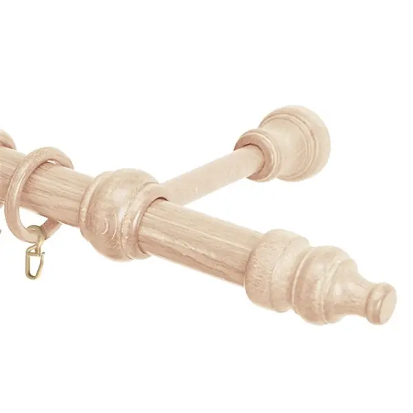 Rúdkarnis fa natúr d=28mm 240cm (tartozékkal) Vásárlói kedvenc