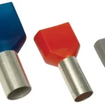 Végkiárusítás IKERÉRVÉGHÜVELY 2X1.5mm2 FEKETE