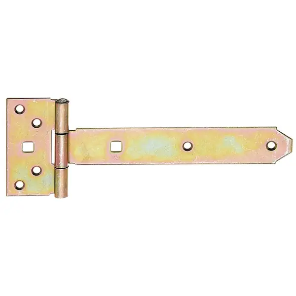 Gyors szállítás Kapupánt csuklós sima 600 x 65 x 110 / 4 mm sárga horgany