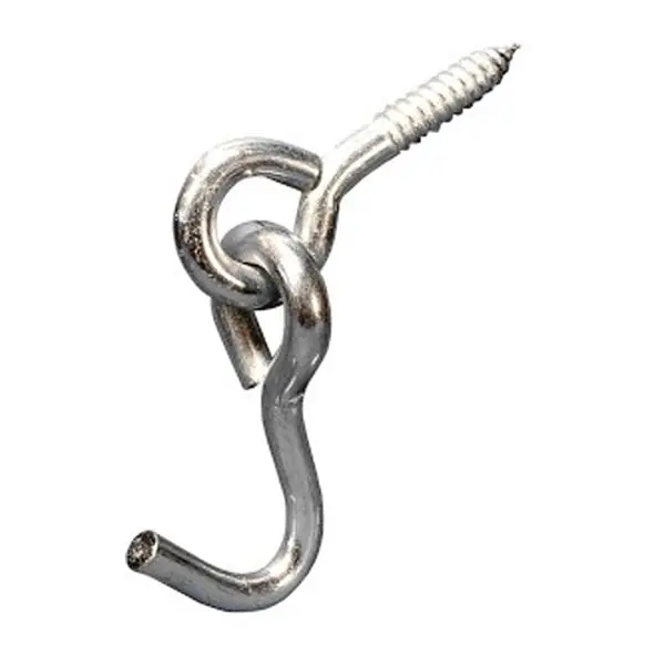 Utolsó esély Függesztőkampó famenetes d=9,5 mm (90x38 mm) 100 kg