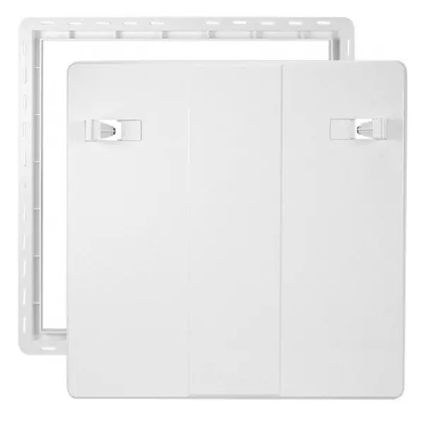 Prémium Szervizajtó 600x600mm műanyag fehér