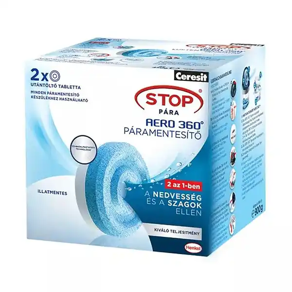 Rendeld meg most Páramentesítő tabletta Ceresit Stop Pára Aero 360° (2 db)