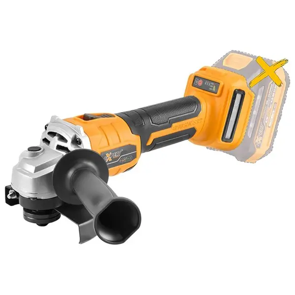 Prémium Akkumulátoros sarokcsiszoló 20V 125mm UniCell EXPERT (akku és töltő nélkül)