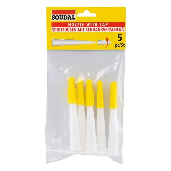 Újdonság Szilikoncsőr 5 db-os Soudal
