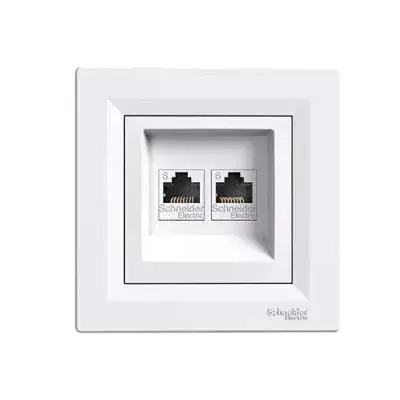 Alacsony ár ASFORA RJ45 KETTOS A. CAT6 UTP FH
