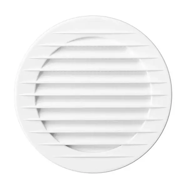 Szellőzőrács kerek d=150 mm műanyag fehér Alacsony ár