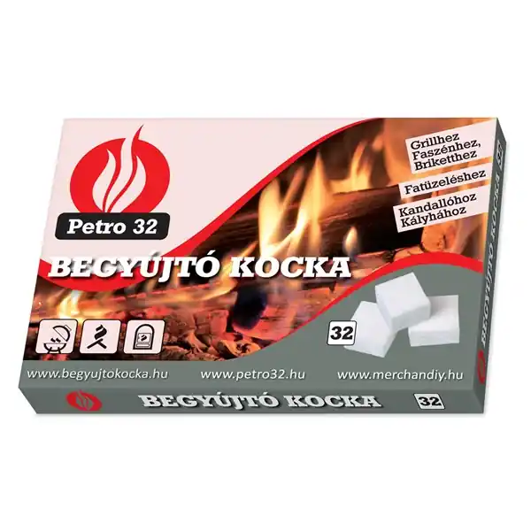 Gyors szállítás Alágyújtós szilárd (32 db/dob) PETRO