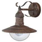 Outlet OSLO FALIKAR, ANTIK ARANY. IP 44.F@