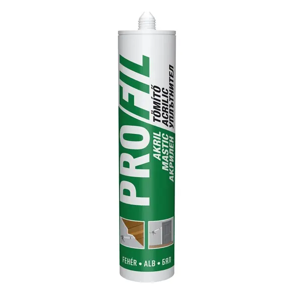 Akril tömítő 270 ml fehér Profil Soudal Kiárusítás