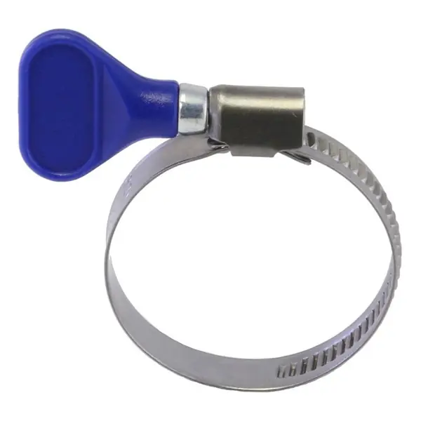Gyors szállítás Tömlőbilincs 12-20/9 mm W2 rozsdamentes műanyag füllel (4 db)