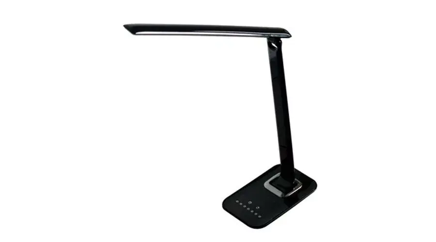 LED ASZTALI lámpa 12W fekete@ Olcsóbb