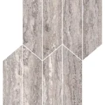 Árengedmény Ragno Travertino Vein Titanio Mosaico Losanga Rt Rcla 294X407