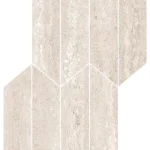 Vedd meg online Ragno Travertino Vein Bianco Mosaico Losanga Rt Rcle 294X407