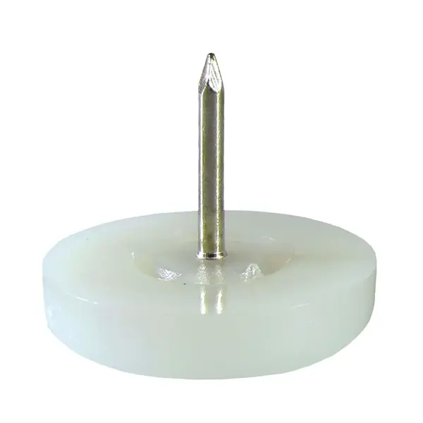 Azonnali szállítás Csúsztató műanyag szeges d=20mm fehér (8db)