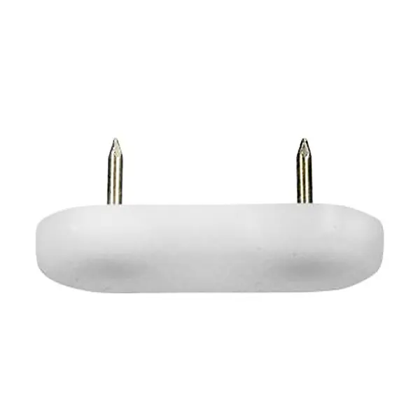 Csúsztató műanyag szeges 18x44mm fehér (8db) Szuper akció