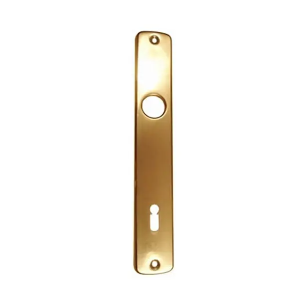 Azonnali szállítás Ajtócím 90mm normál kulcslyukas F3 eloxált (1 pár)