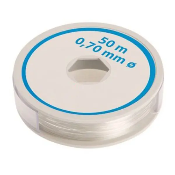 Kihagyhatatlan ajánlat Perlondrót d=0,7mm 50m max. 19kg áttetsző