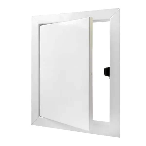 Szezonális akció Szervizajtó 200x300mm fém fehér (mágneses)