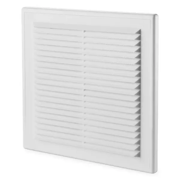 Legnépszerűbb Szellőzőrács beépíthető 200 x 200 mm műanyag fehér (hálós)