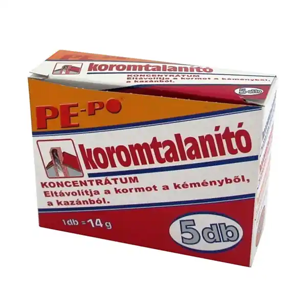 Kedvezményes ár Koromtalanító koncentrátum PEPO (5 db-os)